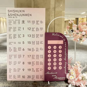 Wedding engagement wedding banquet seat diagram of KT Bang guest list Welcome to the Birthday Banquet Banquet Table Wedding engagement wedding banquet seat diagram of KT Bang guest list Welcome to the Birthday Banquet Banquet Table