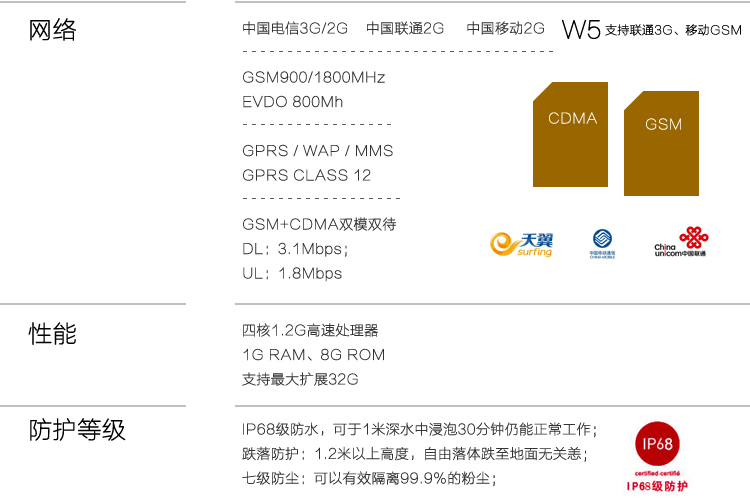 Мобильный телефон Lang Aoro/A5 CDMA Мобильный телефон Lang Aoro/A5 CDMA