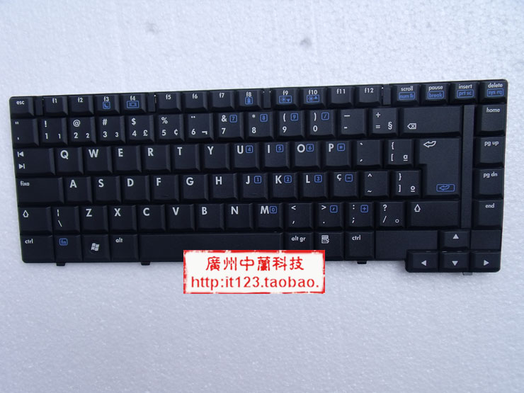 hp 全新原装惠普6515b 6515s 6510b笔记本键盘 英文大