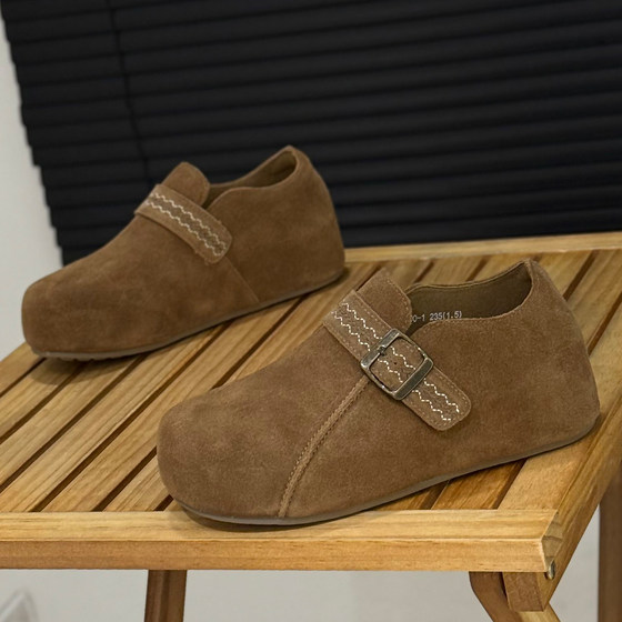 Retro style, full-covered Birkenstock shoes for women, 2025 autumn new style lazy people pedal comfort loafer shoes
Retro style, full-covered Birkenstock shoes for women, 2025 autumn new style lazy people pedal comfort loafer shoes