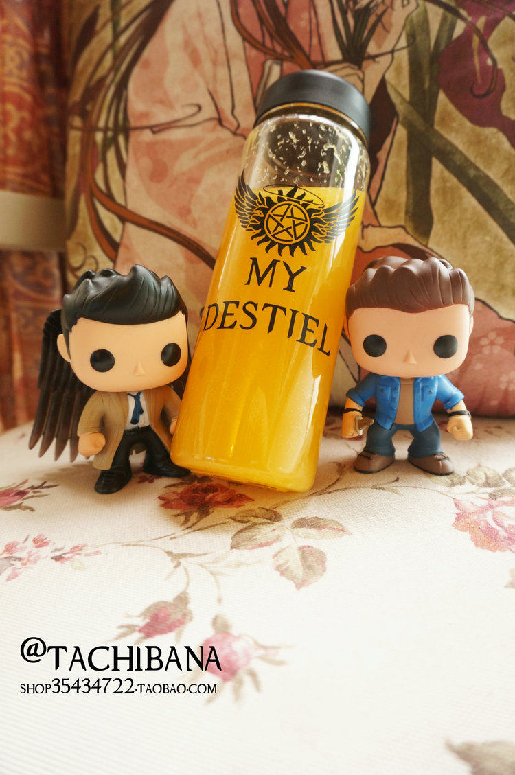 Игрушка-аниме funko pop!邪恶力量 天使castiel限定公仔 dean公仔 玩具 手办