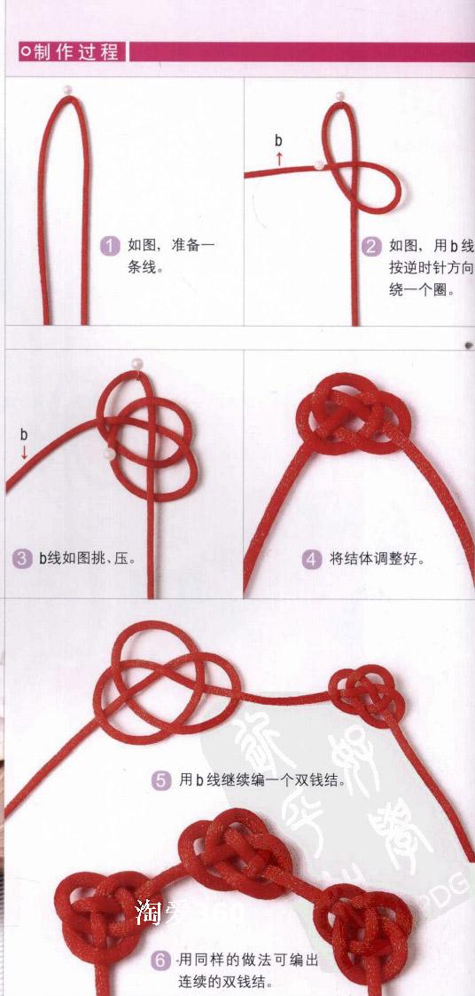 最全手工编织手链教程书 绳编饰品中国结技法技巧 diy