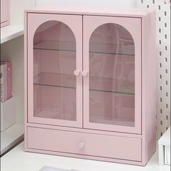 Desk Small Storage Cabinet Desktop Metal Door Stationery Cosmetics Planner Dormitory Student Storage Rack Storage Box Desk Small Storage Cabinet Desktop Metal Door Stationery Cosmetics Planner Dormitory Student Storage Rack Storage Box