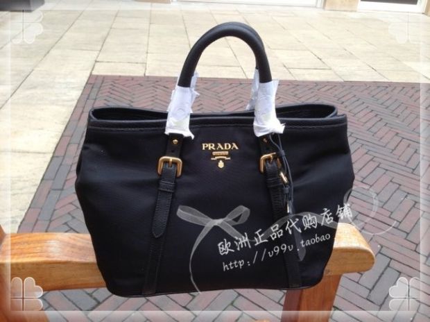 国内现货 普拉达正品代购 prada 蝴蝶节帆布/尼龙女包