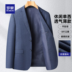 Romon 2025 Spring New Men's Casual Single Suit Business Blazer Thin Top Wrinkle-Resistant No-Iron Suit Romon 2025 Spring New Men's Casual Single Suit Business Blazer Thin Top Wrinkle-Resistant No-Iron Suit