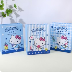 Sanrio Gift Bag Cute Cartoon Kt Birthday Gift Packaging Hello Kitty Japanese Style Hand-Held White Cardboard Gift Bag Sanrio Gift Bag Cute Cartoon Kt Birthday Gift Packaging Hello Kitty Japanese Style Hand-Held White Cardboard Gift Bag