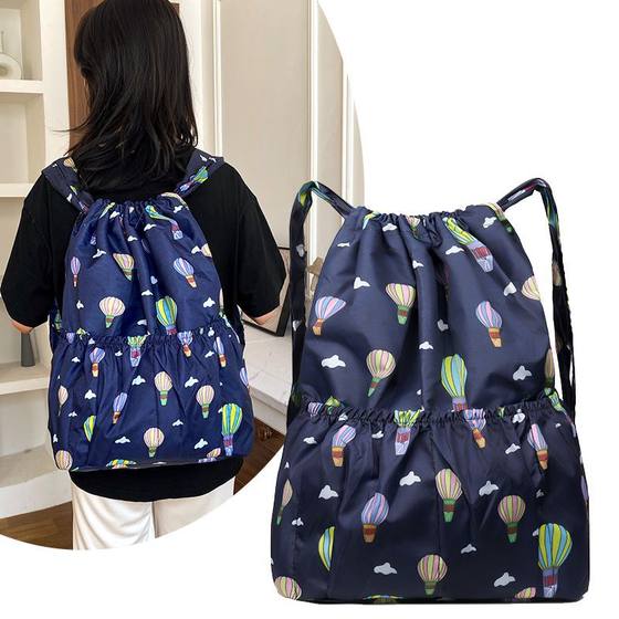 2025 Backpack Versatile Nylon Drawstring Pocket Women's Outdoor Sports Bag Large Capacity Mummy Bag Backpack Lightweight Travel 
2025 Backpack Versatile Nylon Drawstring Pocket Women's Outdoor Sports Bag Large Capacity Mummy Bag Backpack Lightweight Travel