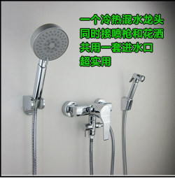 Биде 净身妇洗器喷头 全铜 洁身器 增压马桶冲洗伴侣喷枪 妇洗器套装 Genovese
