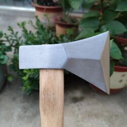 Spring Steel All-Steel Hand-Forged Woodworking Axe for Chopping Trees and Splitting Firewood, Specialized for Woodworking, Outdoor Camping, and Mountain Clearing Spring Steel All-Steel Hand-Forged Woodworking Axe for Chopping Trees and Splitting Firewood, Specialized for Woodworking, Outdoor Camping, and Mountain Clearing
