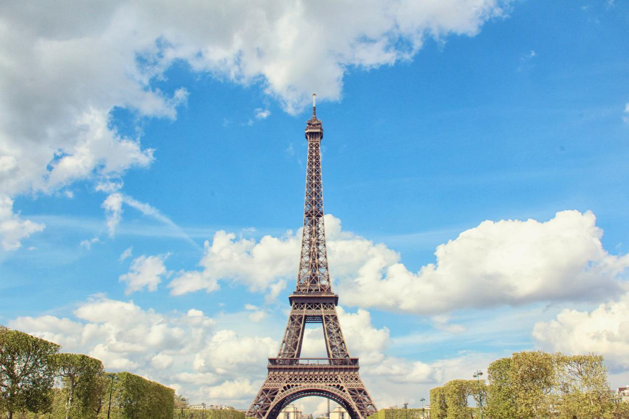 法国巴黎圣母院正面摄影图高清摄影大图-千库网