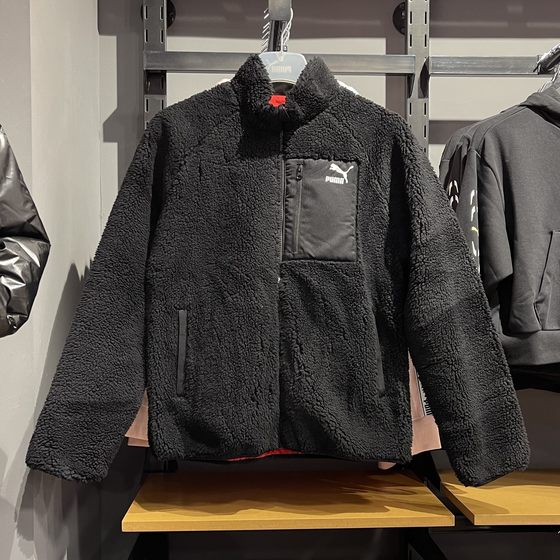 PUMA/Puma's new men's lamb cashmere sports casual fashion wears jacket jackets on both sides 530028
PUMA/Puma's new men's lamb cashmere sports casual fashion wears jacket jackets on both sides 530028