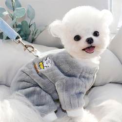 Dog Clothes Winter 2025 New arrival Cute Warm Clothes Pet Small Size Dogs Winter Puppy with Traction Buckle Four-legged Clothes Dog Clothes Winter 2025 New arrival Cute Warm Clothes Pet Small Size Dogs Winter Puppy with Traction Buckle Four-legged Clothes
