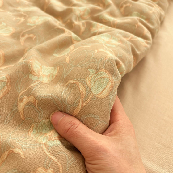 Class A super soft double layer yarn apricot painted cotton sheet new bed four-piece set 100 pure cotton nude sleeping quilt cover cover sheet
Class A super soft double layer yarn apricot painted cotton sheet new bed four-piece set 100 pure cotton nude sleeping quilt cover cover sheet