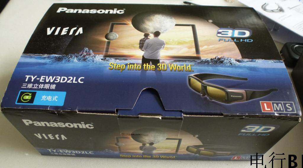Очки 3D panasonic/松下3d眼镜ty-ew3d2 ew3d2lc代ew3d3mc 大量现货送礼