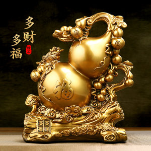 Duofu Duocai gourd ornaments Home living room entrance TV cabinet decorations House move new home gifts Baifu head home Duofu Duocai gourd ornaments Home living room entrance TV cabinet decorations House move new home gifts Baifu head home