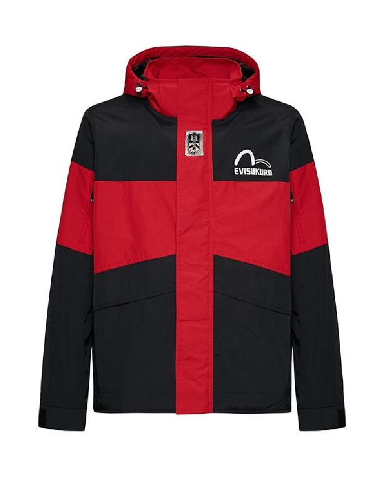 Evisu 印花拼色连帽夹克 Evisu 印花拼色连帽夹克
