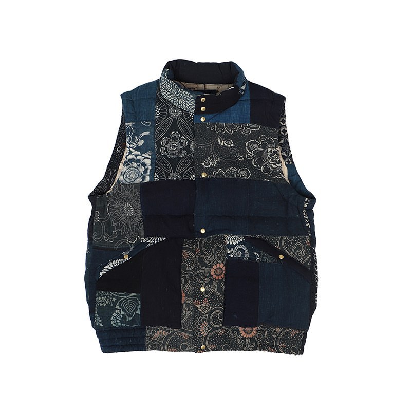 極美品ビズビム ICT INSULATOR DOWN VEST KOFU古布