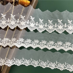 Japanese and Korean lace cotton thread embroidery lace women's clothing accessories Loli princess skirt DIY handmade headwear pet clothing Japanese and Korean lace cotton thread embroidery lace women's clothing accessories Loli princess skirt DIY handmade headwear pet clothing