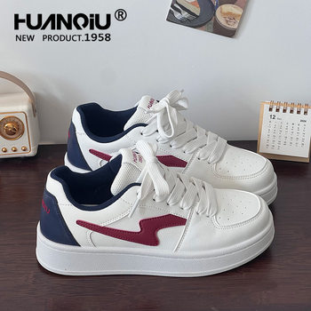 Global Thick Sole Lightning White Shoes for Women 2025 New Hot versatile Lightweight Comfortable Niche Shoes 
Global Thick Sole Lightning White Shoes for Women 2025 New Hot versatile Lightweight Comfortable Niche Shoes