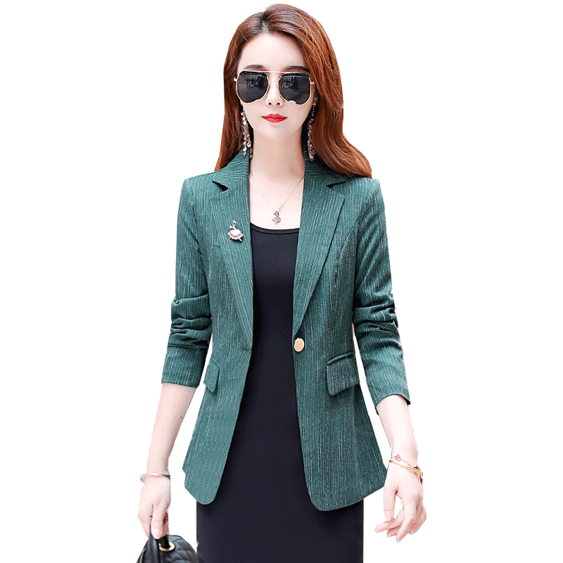 Long-sleeved suit jacket for women 2025 autumn Korean style slim and slim suit short design niche top
Long-sleeved suit jacket for women 2025 autumn Korean style slim and slim suit short design niche top