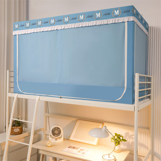 College student dormitory with mosquito net upper bunk bed, all-inclusive integrated bed curtain, fully enclosed strong blackout dormitory with upper bunk bed
College student dormitory with mosquito net upper bunk bed, all-inclusive integrated bed curtain, fully enclosed strong blackout dormitory with upper bunk bed