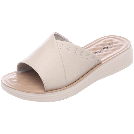 Wannai genuine leather soft sole mother slippers for women flat sole comfortable sandals wear middle-aged anti-slip large-size flip-flops clearance
Wannai genuine leather soft sole mother slippers for women flat sole comfortable sandals wear middle-aged anti-slip large-size flip-flops clearance