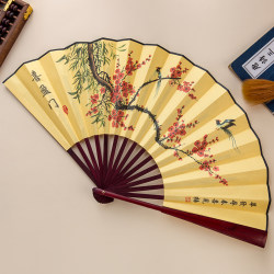 Fan folding fan classical Chinese style diy advertising fan Fan folding fan classical Chinese style diy advertising fan