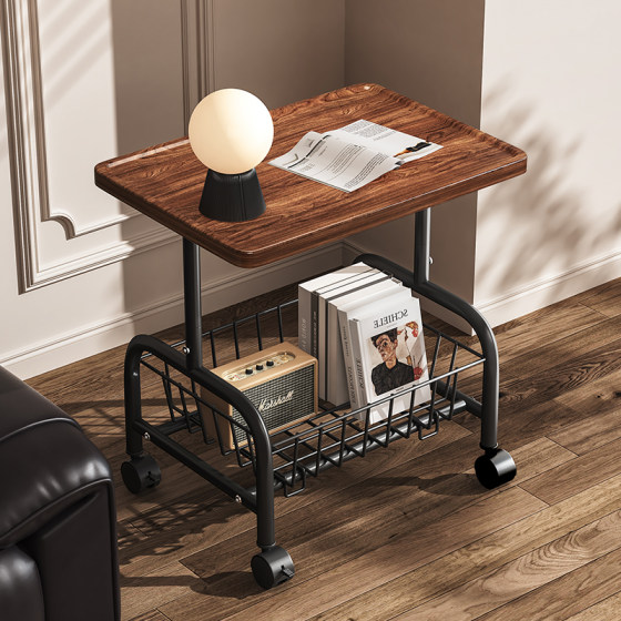Medium-old small cart storage rack living room with wheels mobile coffee table household sofa side several bedroom bedside storage table
Medium-old small cart storage rack living room with wheels mobile coffee table household sofa side several bedroom bedside storage table