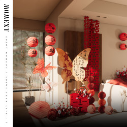 Wedding Room Decoration Kt Board Background Wall Photo Shoot Decoration Set Living Room Balcony Three-Dimensional Butterfly Dressing Gown Photo Shoot Decoration Wedding Room Decoration Kt Board Background Wall Photo Shoot Decoration Set Living Room Balcony Three-Dimensional Butterfly Dressing Gown Photo Shoot Decoration