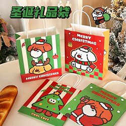 Christmas Gift Bag, Cute Cartoon Tote Bag, Shopping Bag, Gift Wrapping Paper Bag, Souvenir Bag Christmas Gift Bag, Cute Cartoon Tote Bag, Shopping Bag, Gift Wrapping Paper Bag, Souvenir Bag