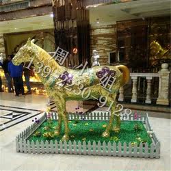 Fiberglass Horse Sculpture Customized Outdoor Plaza Park Fiberglass Horse Sculpture Customized Outdoor Plaza Park
