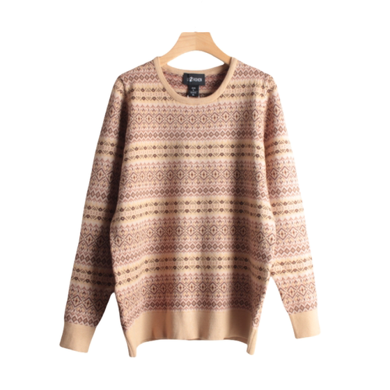 Niu Niu Family Spring and Autumn New Product Women's Round Neck Simple Fashion Fair Island Long Sleeve Pullover Sweater 6625
Niu Niu Family Spring and Autumn New Product Women's Round Neck Simple Fashion Fair Island Long Sleeve Pullover Sweater 6625
