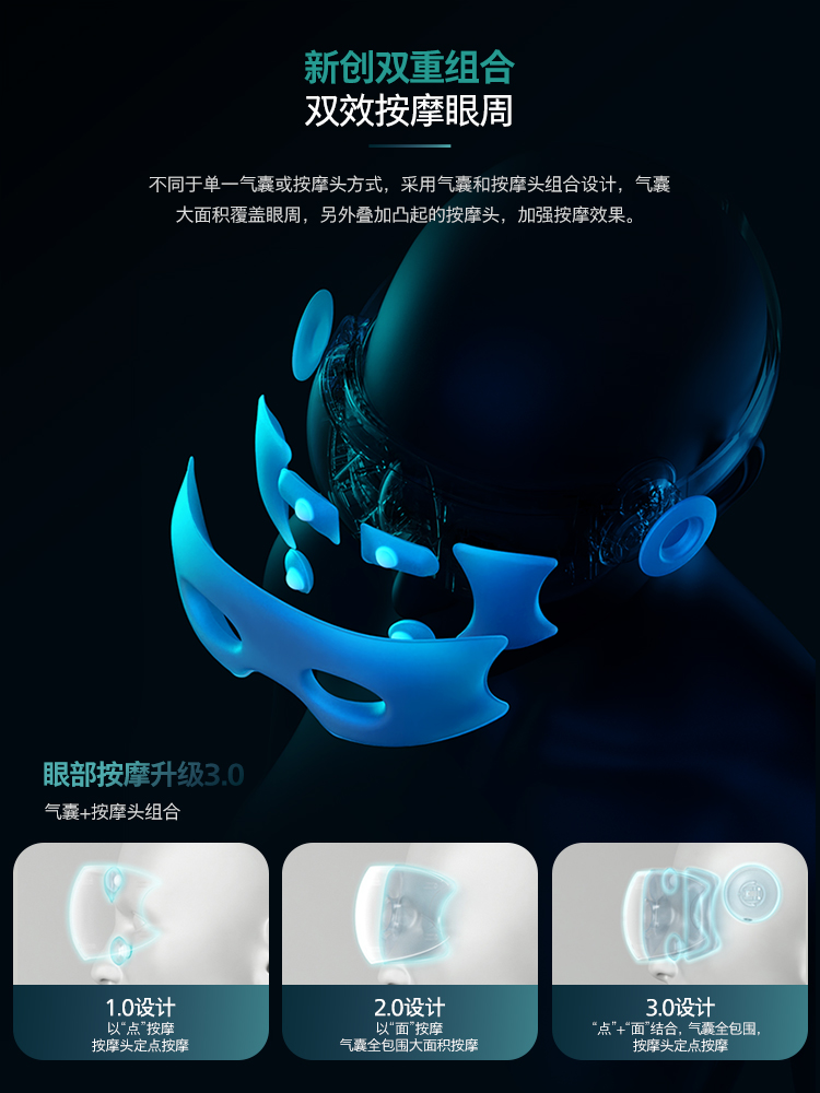 PHILIPS 目もとマッサージャー PPM7101E Philips PPM7101E Eye Massager - Hot Compress & Vibration
