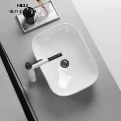 Balcony Ceramic Washbasin Countertop Basin Household Mini Small Size Washbasin Bathroom Washbasin Balcony Ceramic Washbasin Countertop Basin Household Mini Small Size Washbasin Bathroom Washbasin