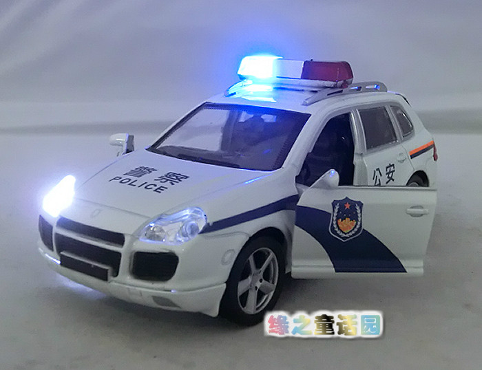 4款包邮 合金族警车110系列合金汽车模型1:32 110警车