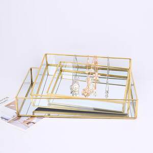Glass jewelry tray, skin care products, cosmetics storage tray, ins style aromatherapy tray, coffee tea tray, water cup, fruit tray 
Glass jewelry tray, skin care products, cosmetics storage tray, ins style aromatherapy tray, coffee tea tray, water cup, fruit tray