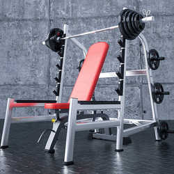 Free squat frame frame gantry bench press frame barbell rack professional gym fitness equipment household half frame Free squat frame frame gantry bench press frame barbell rack professional gym fitness equipment household half frame
