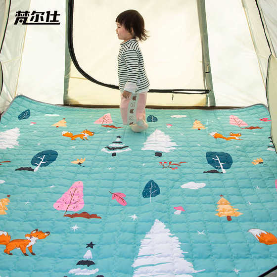 Wildfill cushion moisture -proof pads and thick anti -slide tents Mainland pad portable children's spring outdoor camping park lawn pads Wildfill cushion moisture -proof pads and thick anti -slide tents Mainland pad portable children's spring outdoor camping park lawn pads