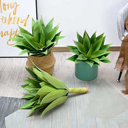 Simulated agave fake trees and fake green plants Nordic tropical desert plants agave succulent plant landscaping decoration Simulated agave fake trees and fake green plants Nordic tropical desert plants agave succulent plant landscaping decoration