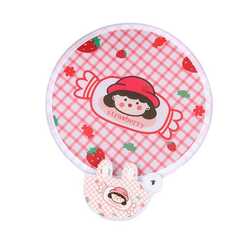Folding Frisbee fan, advertising fan, foldable round fan, cute in summer, easy to carry, can be added with words Folding Frisbee fan, advertising fan, foldable round fan, cute in summer, easy to carry, can be added with words