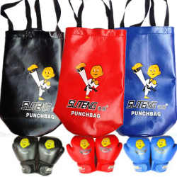 Sagitar kids empty sandbags set 2 pieces for children, boxing gloves for children, household hanging fighting Sanda sandbags Sagitar kids empty sandbags set 2 pieces for children, boxing gloves for children, household hanging fighting Sanda sandbags