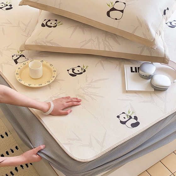 Panda Bang Bang Washable Class A Ice Silk Cool Mat Bed Sheet Style Summer Cartoon Cool Air Conditioner Soft Mat Three-piece Set
Panda Bang Bang Washable Class A Ice Silk Cool Mat Bed Sheet Style Summer Cartoon Cool Air Conditioner Soft Mat Three-piece Set