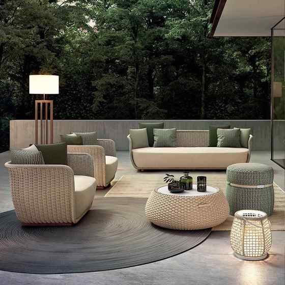Outdoor sofa villa hotel courtyard garden Nordic rattan furniture outdoor terrace modern teak tea table combination
Outdoor sofa villa hotel courtyard garden Nordic rattan furniture outdoor terrace modern teak tea table combination