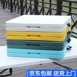 Foldable Table Dining Table For Home Outdoor Portable Night Market Stall Table and Chair Eating Table Rectangular Simple Table Foldable Table Dining Table For Home Outdoor Portable Night Market Stall Table and Chair Eating Table Rectangular Simple Table