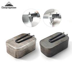Komen S-1609 Small Outdoor Cooker Portable Picnic Lunch Box Camping Pressure Relief Stewed Rice Aluminum Lunch Box Komen S-1609 Small Outdoor Cooker Portable Picnic Lunch Box Camping Pressure Relief Stewed Rice Aluminum Lunch Box