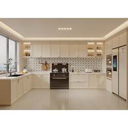 Guangzhou Tongcheng kitchen cabinet customization open kitchen overall cabinet customization all-in-one stainless steel countertop home Guangzhou Tongcheng kitchen cabinet customization open kitchen overall cabinet customization all-in-one stainless steel countertop home
