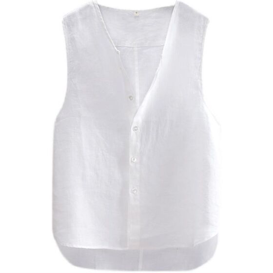 New summer thin button casual solid color sesame youth top vest vest men sleeveless retro Chinese style
New summer thin button casual solid color sesame youth top vest vest men sleeveless retro Chinese style