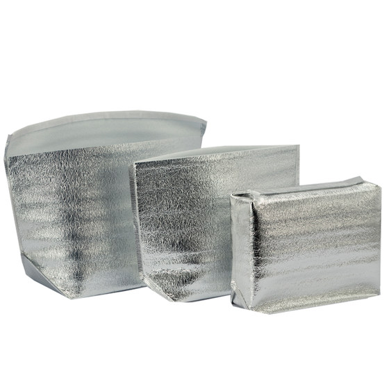 Three dimensional aluminum foil insulation bag, disposable seafood food express delivery, thickened preservation cake insulation bag, cold insulation bag Three dimensional aluminum foil insulation bag, disposable seafood food express delivery, thickened preservation cake insulation bag, cold insulation bag
