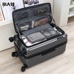 Traveling Hero Front-Opening Large Capacity Suitcase for Women 2025 New Expandable Trolley Case 32inch Combination Lock Suitcase for Men Traveling Hero Front-Opening Large Capacity Suitcase for Women 2025 New Expandable Trolley Case 32inch Combination Lock Suitcase for Men