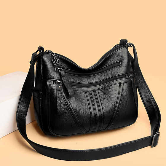 Bags for women 2025 new crossbody bag genuine leather fashion versatile multi-layer large capacity women middle-aged mother shoulder bag 
Bags for women 2025 new crossbody bag genuine leather fashion versatile multi-layer large capacity women middle-aged mother shoulder bag